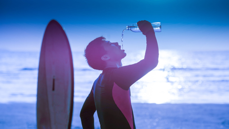 DRINK WATER, AND DRINK MORE OF IT