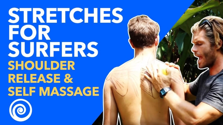 Stretches for Surfers – Shoulder Release and Self Massage
